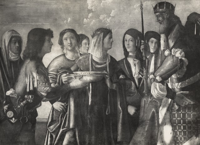 Anonimo — Vittore Carpaccio. La reine de Saba devant Salomon. — insieme